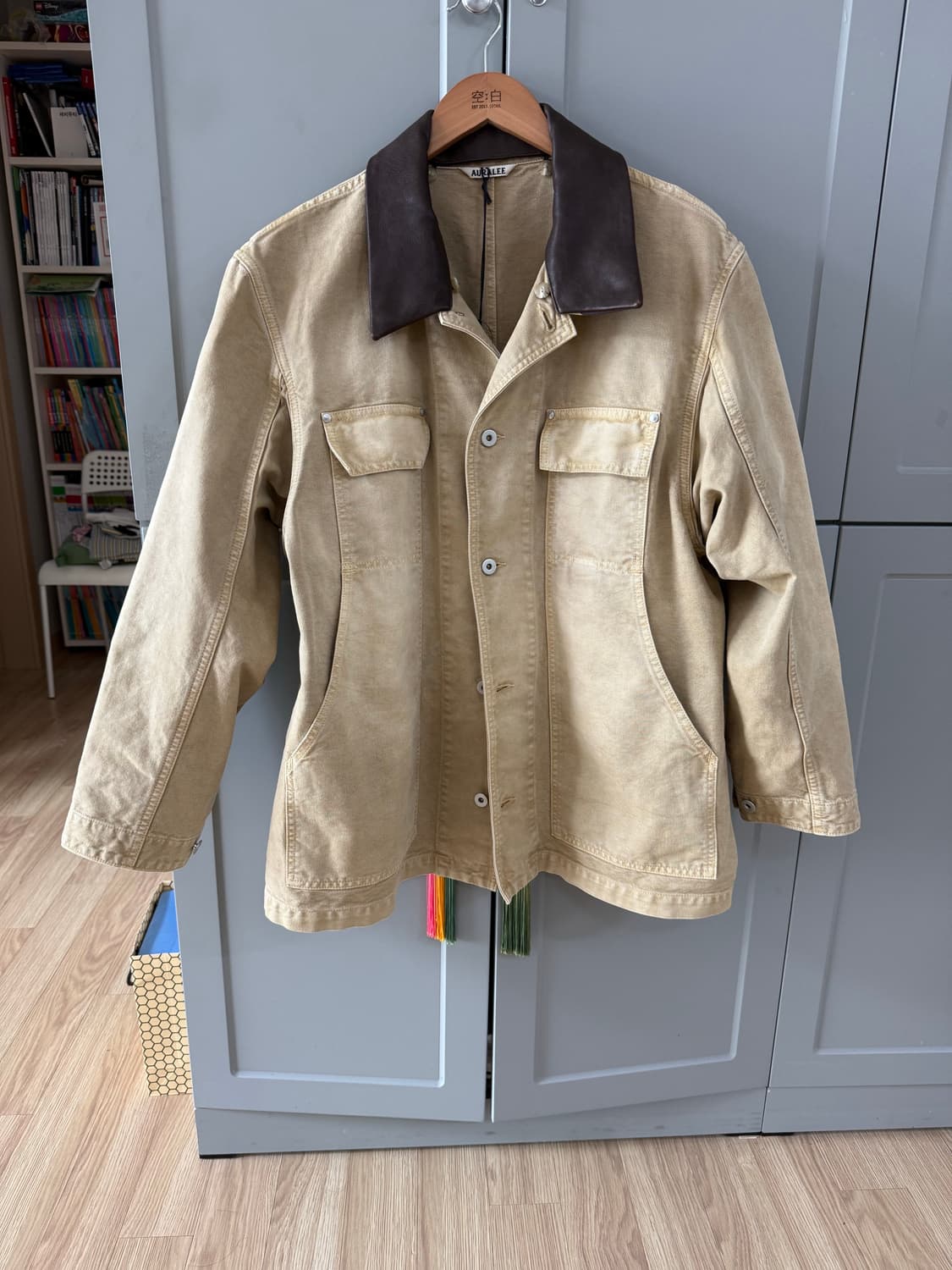 오라리 덕코튼블루종 베이지 팝니다. 상품이미지3