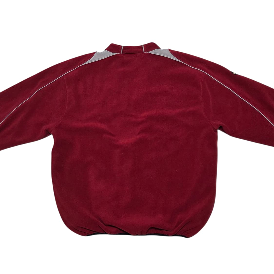 Descente (일본판)데상트 버건디 플리스 웜업 셔츠  상품이미지4