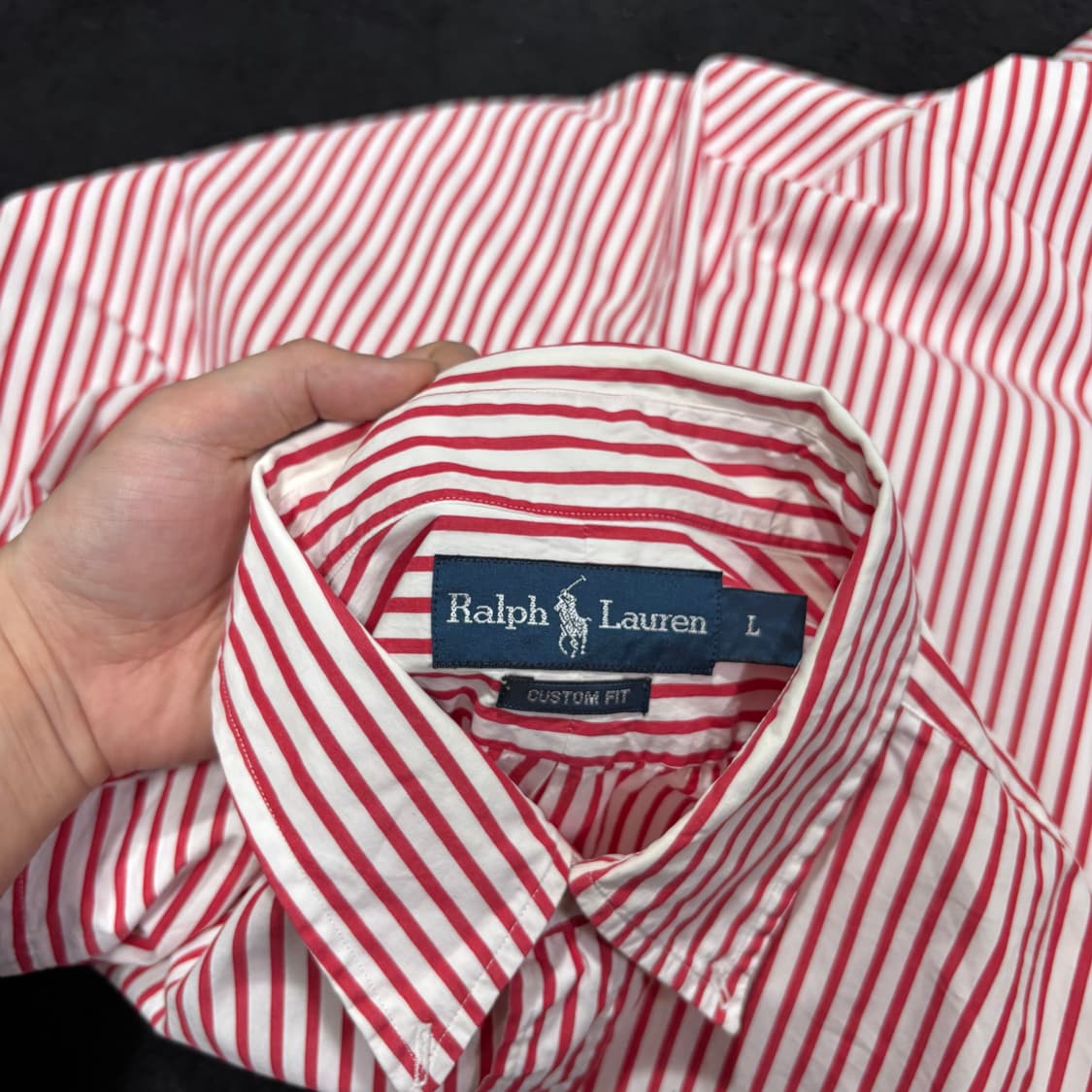 L 폴로 랄프로렌 스트라이프 셔츠 상품이미지4