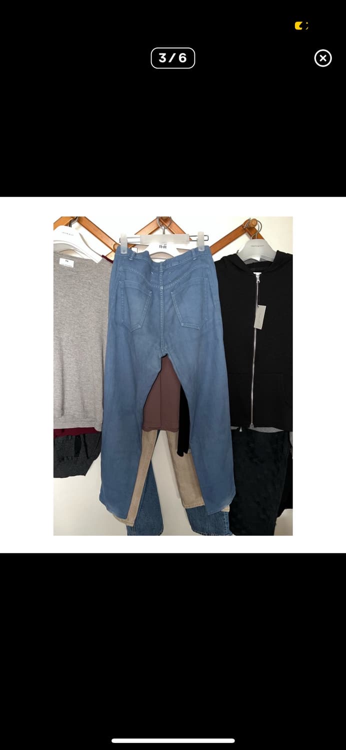 Margiela faded denim 46 상품이미지3
