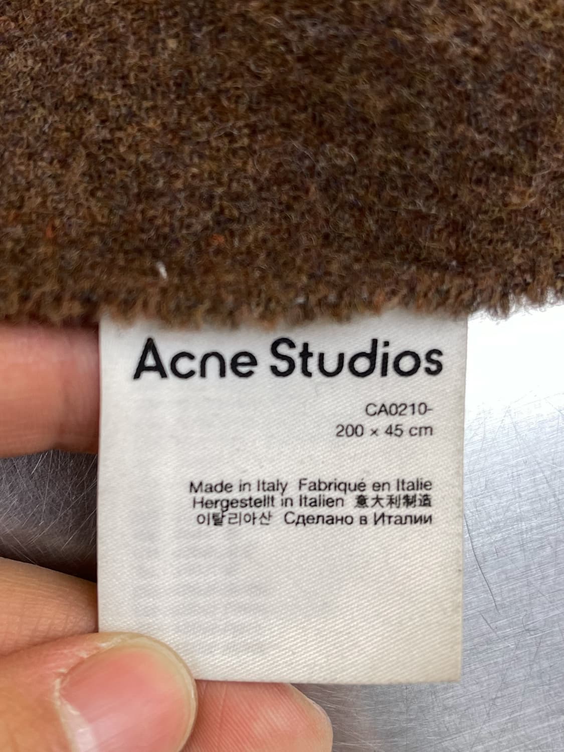 아크네 울 프린지 스카프  상품이미지4