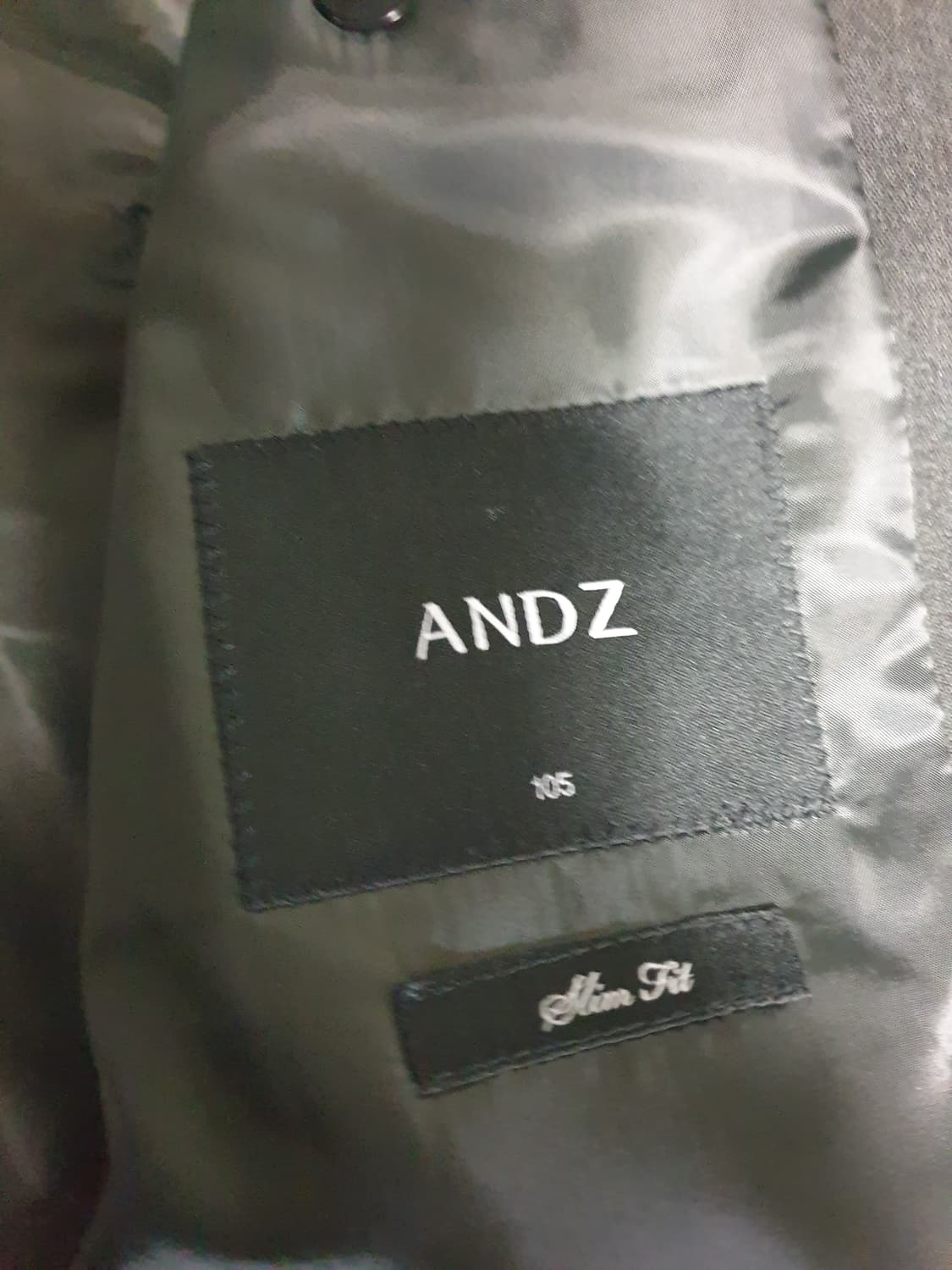 (신성통상) 앤드지 클래식 수트셋업 그레이 브라운 (상:105 하:34) 상품이미지4