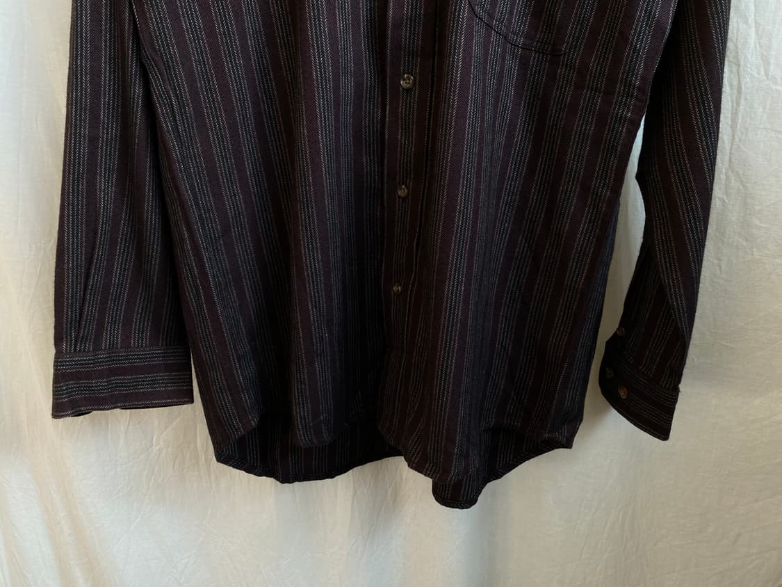 VARIO MODA 자주패턴 더블깃 셔츠(MEN L) 상품이미지4