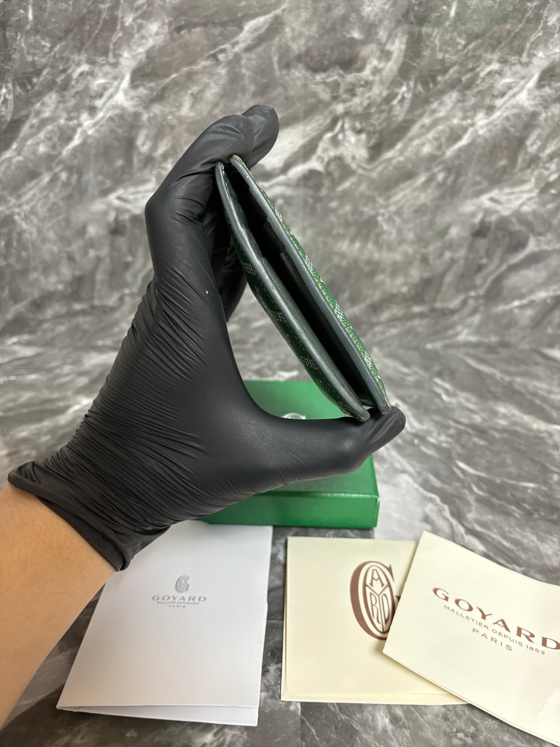 고야드 생피에르 스페셜 그린 오거나이저 카드지갑 상품이미지6