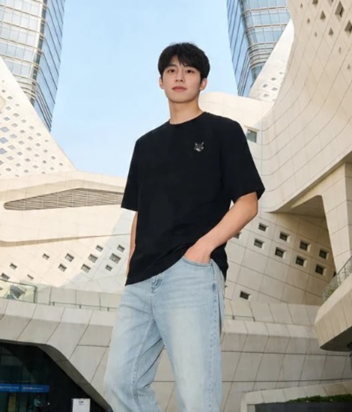 (새상품/정품)메종 그레이폭스 반팔티 블랙L 상품이미지3