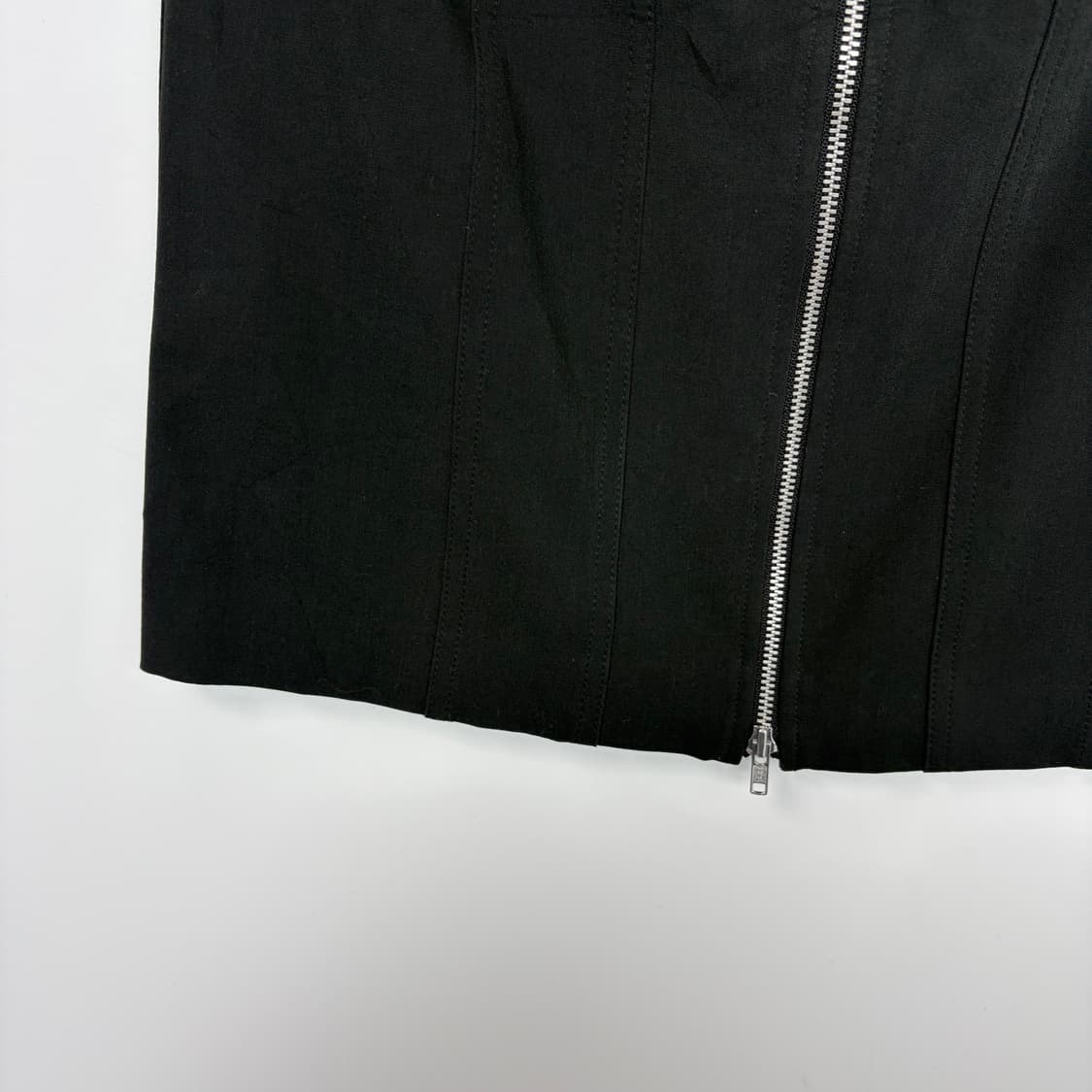 Lounie 지퍼 패턴 스커트 치마 상품이미지3