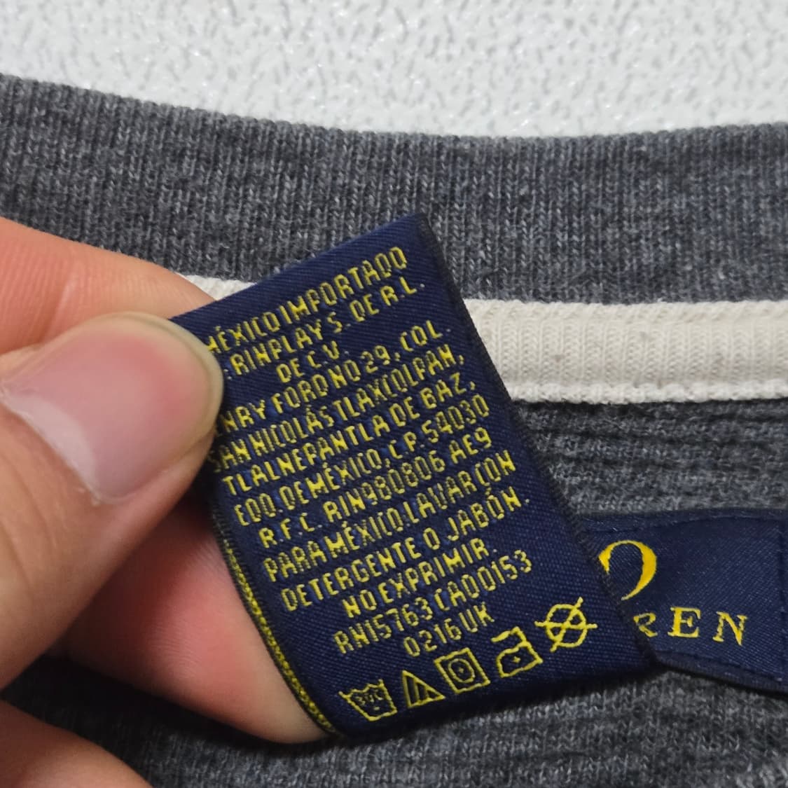 폴로랄프로렌 그레이 와플니트 / 남성 니트 상품이미지6