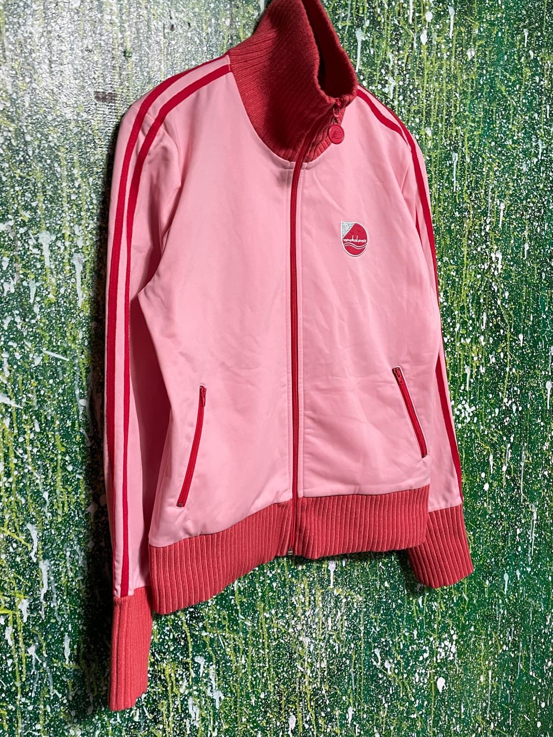 뉴발란스 y2k 핑크 레드 져지 트랙탑 95 상품이미지7