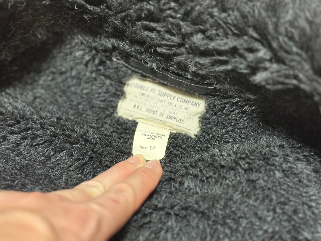 RRL 포 시어링 덱자켓 S 상품이미지2