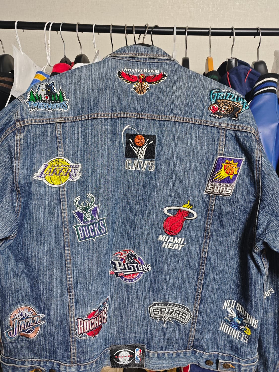 nba unk 데님자켓 상품이미지2