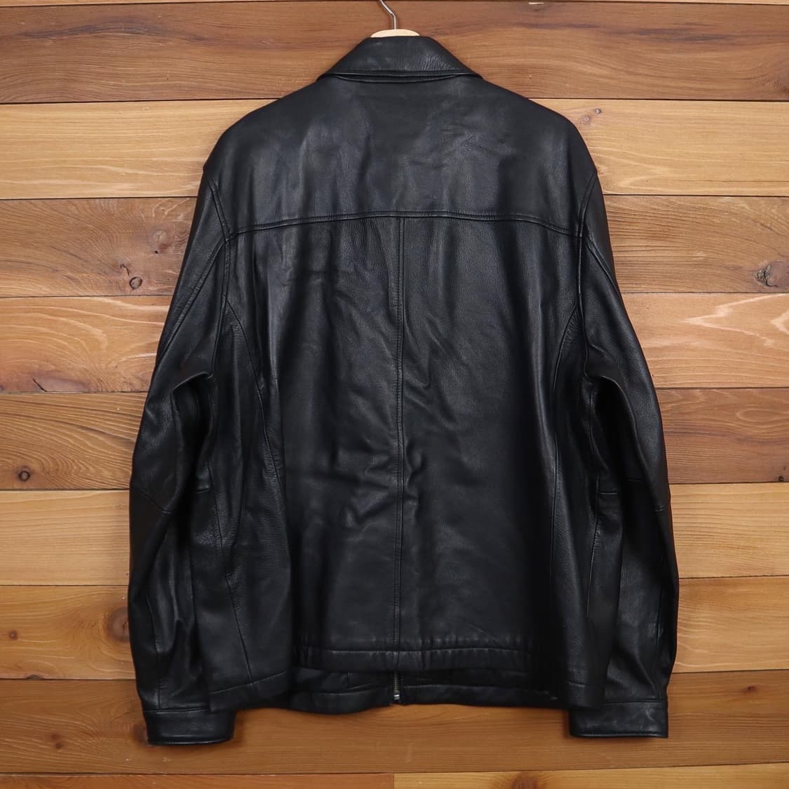 브룩스브라더스 블랙 리얼레더 자켓 상품이미지6