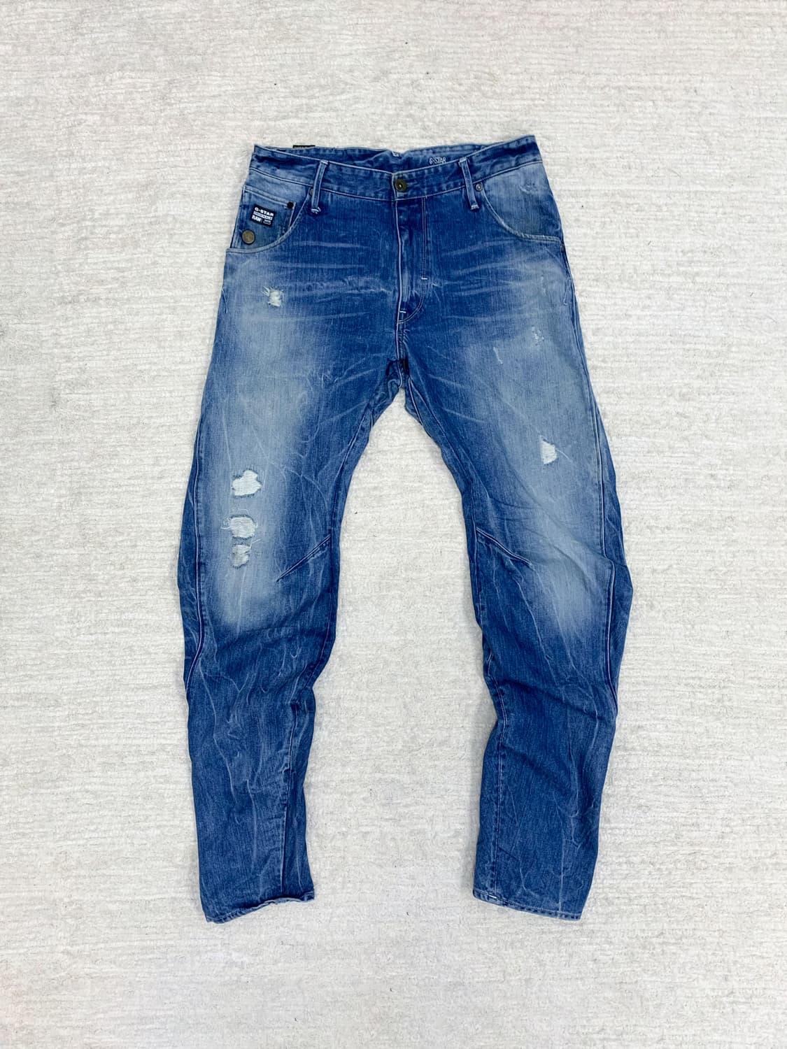 G-STAR Light Blue White-Wash Jeans 상품이미지1
