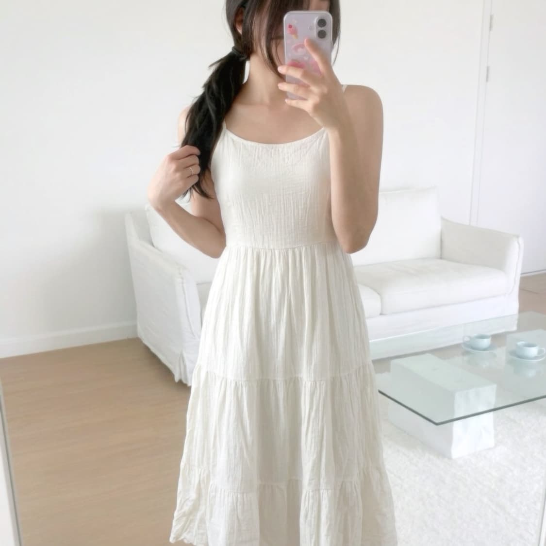 레이어드 빈티지 원피스 상품이미지3