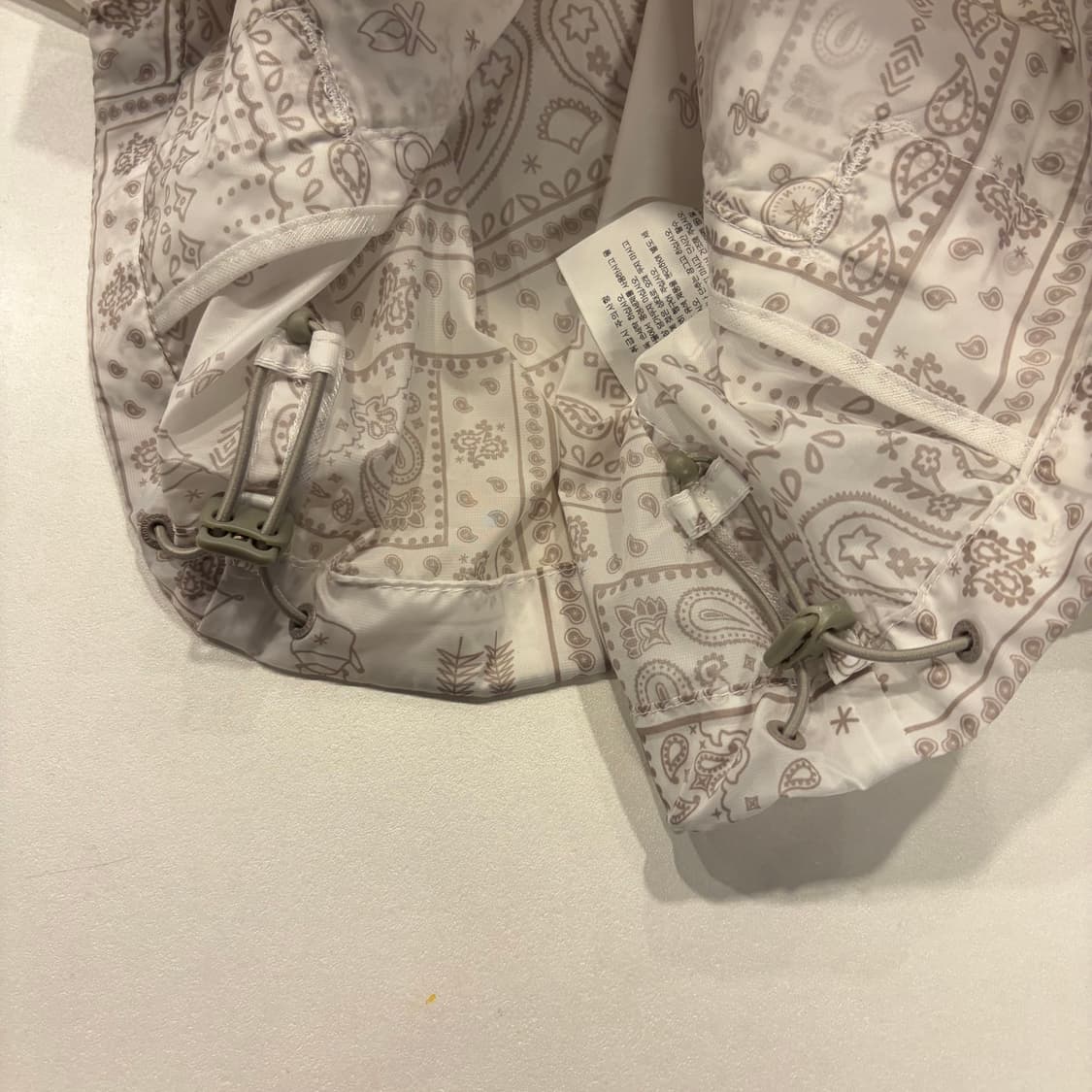 [105] 스노우피크 피코 초경량 페이즐리 패턴 후드 바람막이 D335 상품이미지6