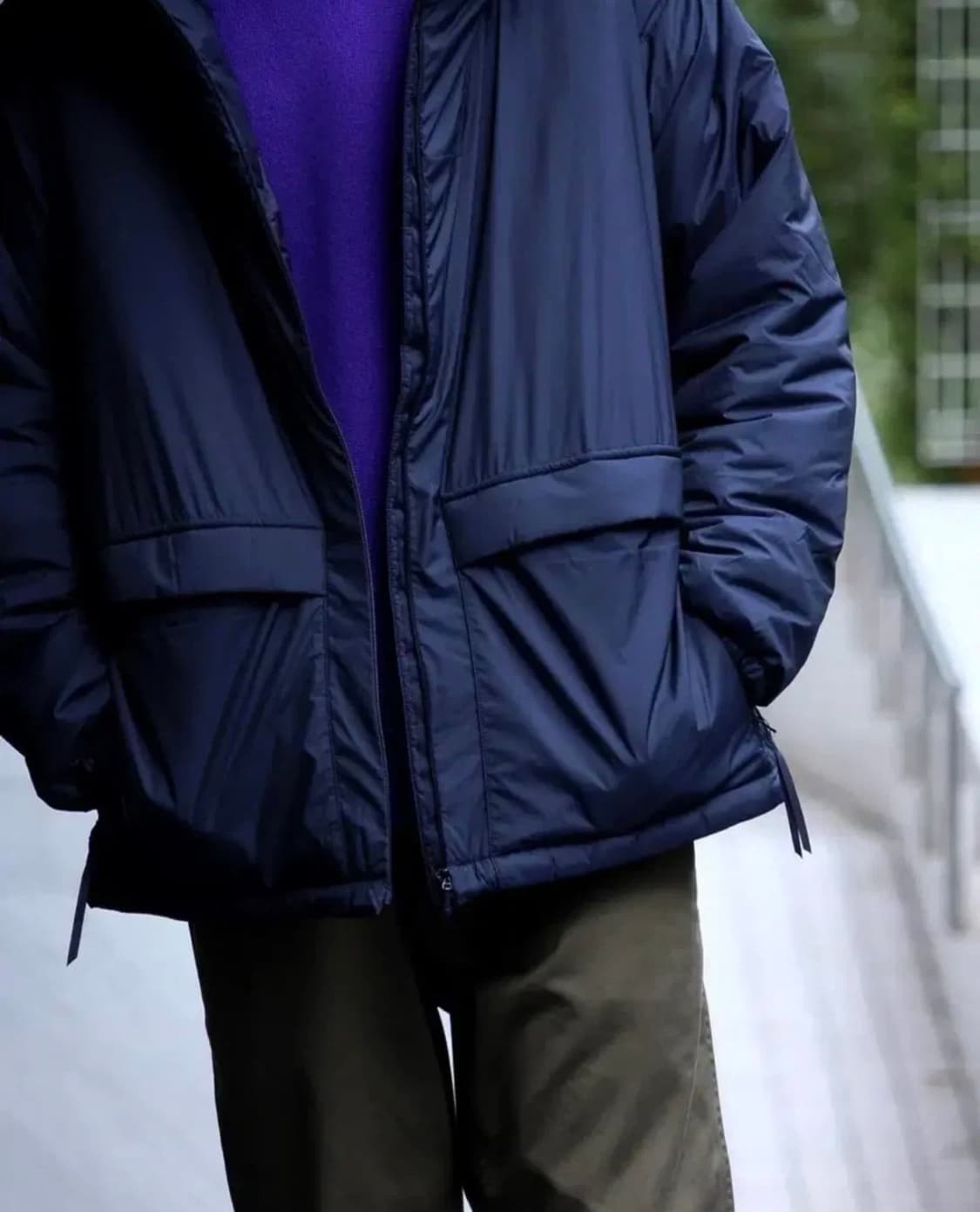 나나미카 인슐레이션 자켓(패딩) 블랙 XL 상품이미지2