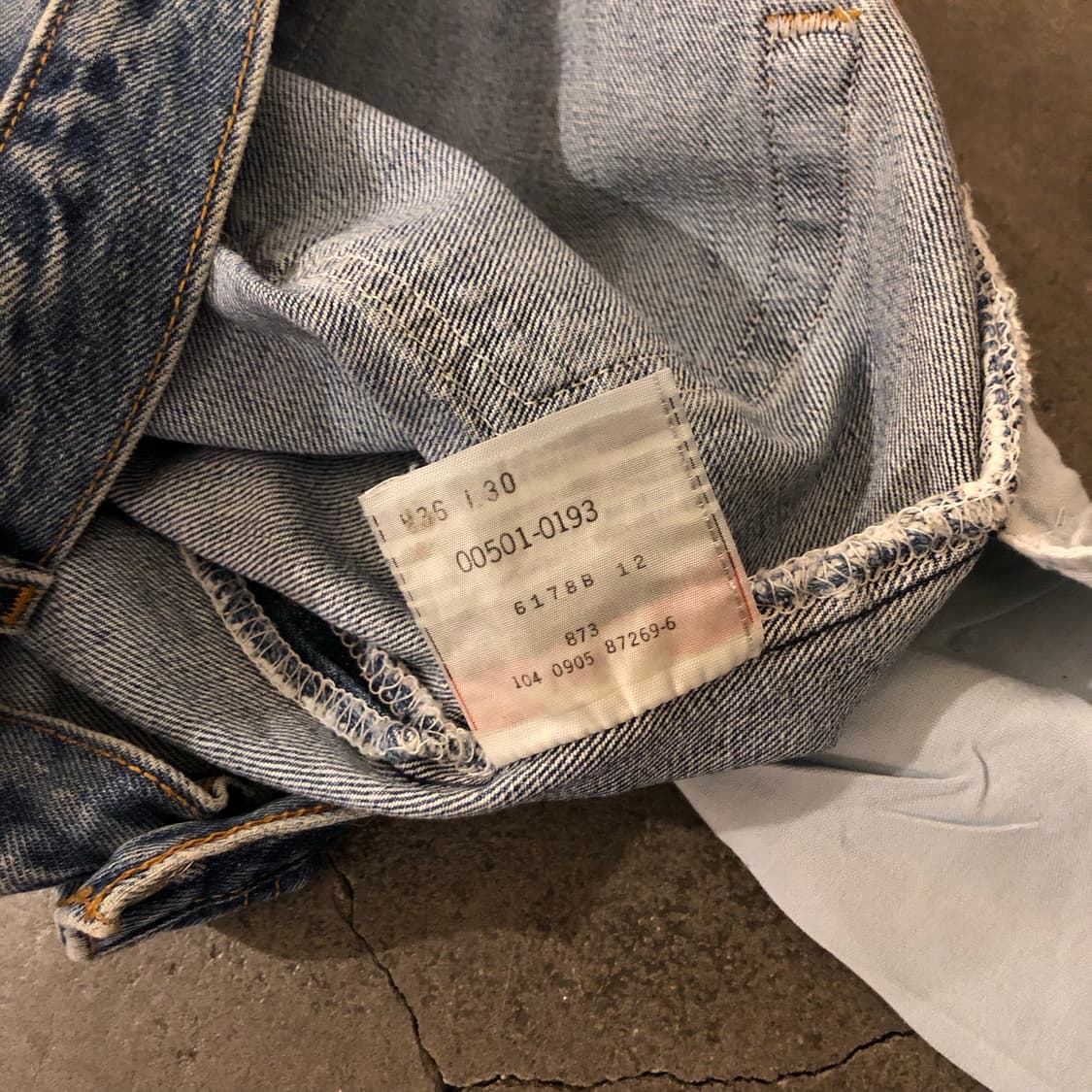 ‘501’ Blue Denim Pants 상품이미지9