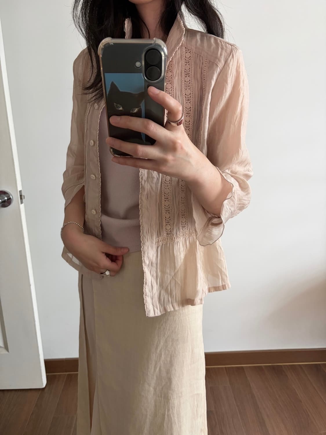 sheer blouse 상품이미지7
