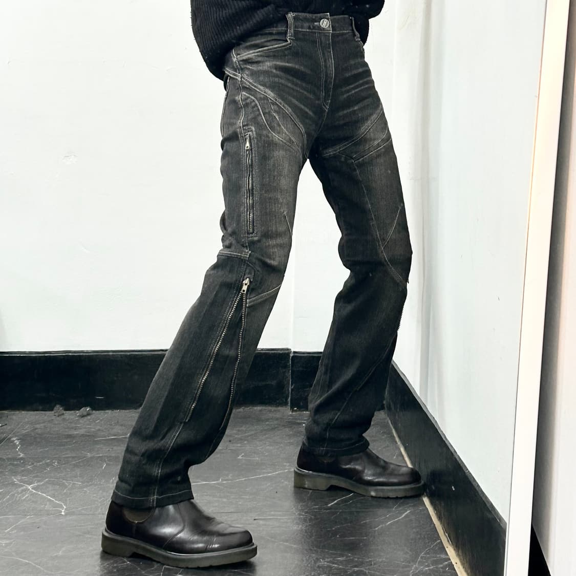 Maxler 맥슬러 모터사이클 데님 팬츠 상품이미지3