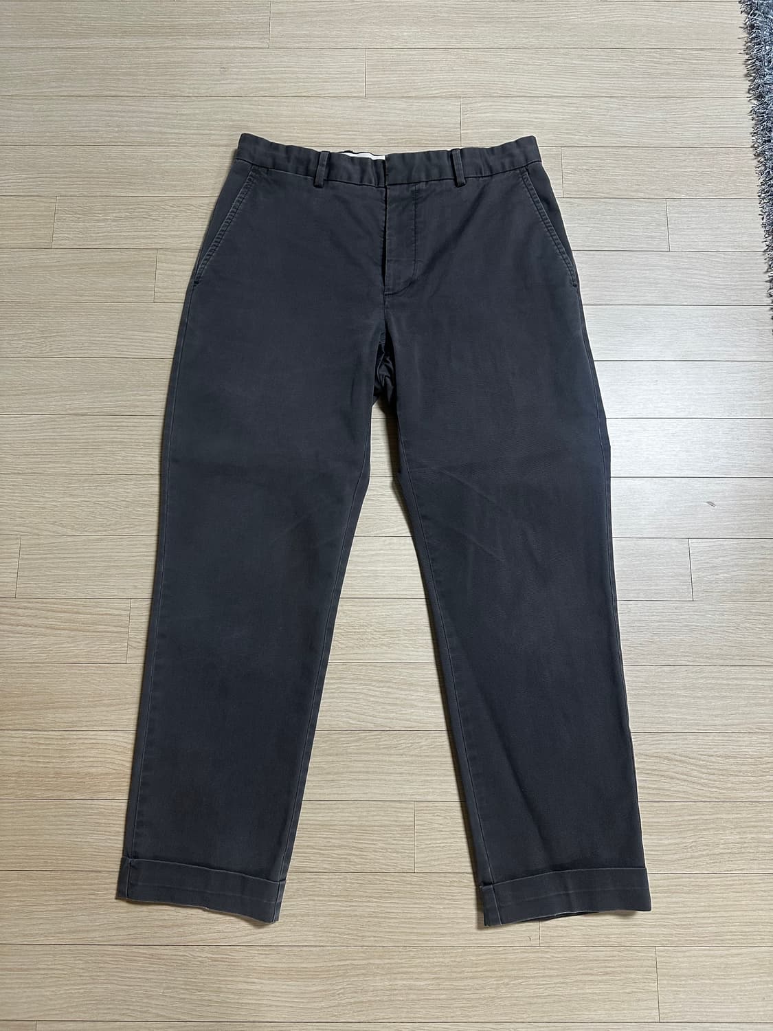 폴로 랄프로렌 코튼 수트 셋업 (차콜그레이) 상품이미지6