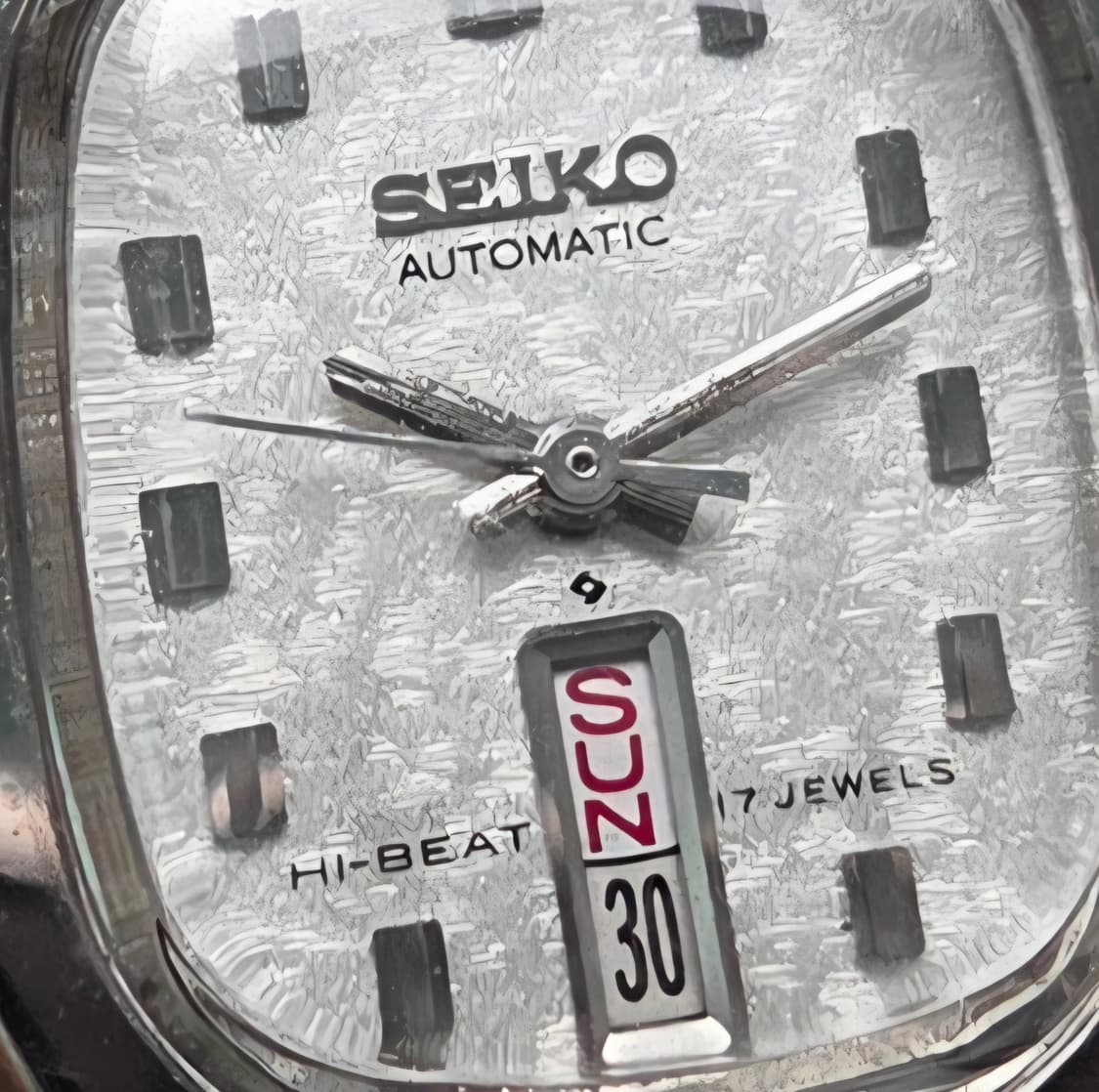 레어] 빈티지 세이코 하이비트 화이트 눈송이판 여성용 브레이슬릿 ver. 상품이미지2