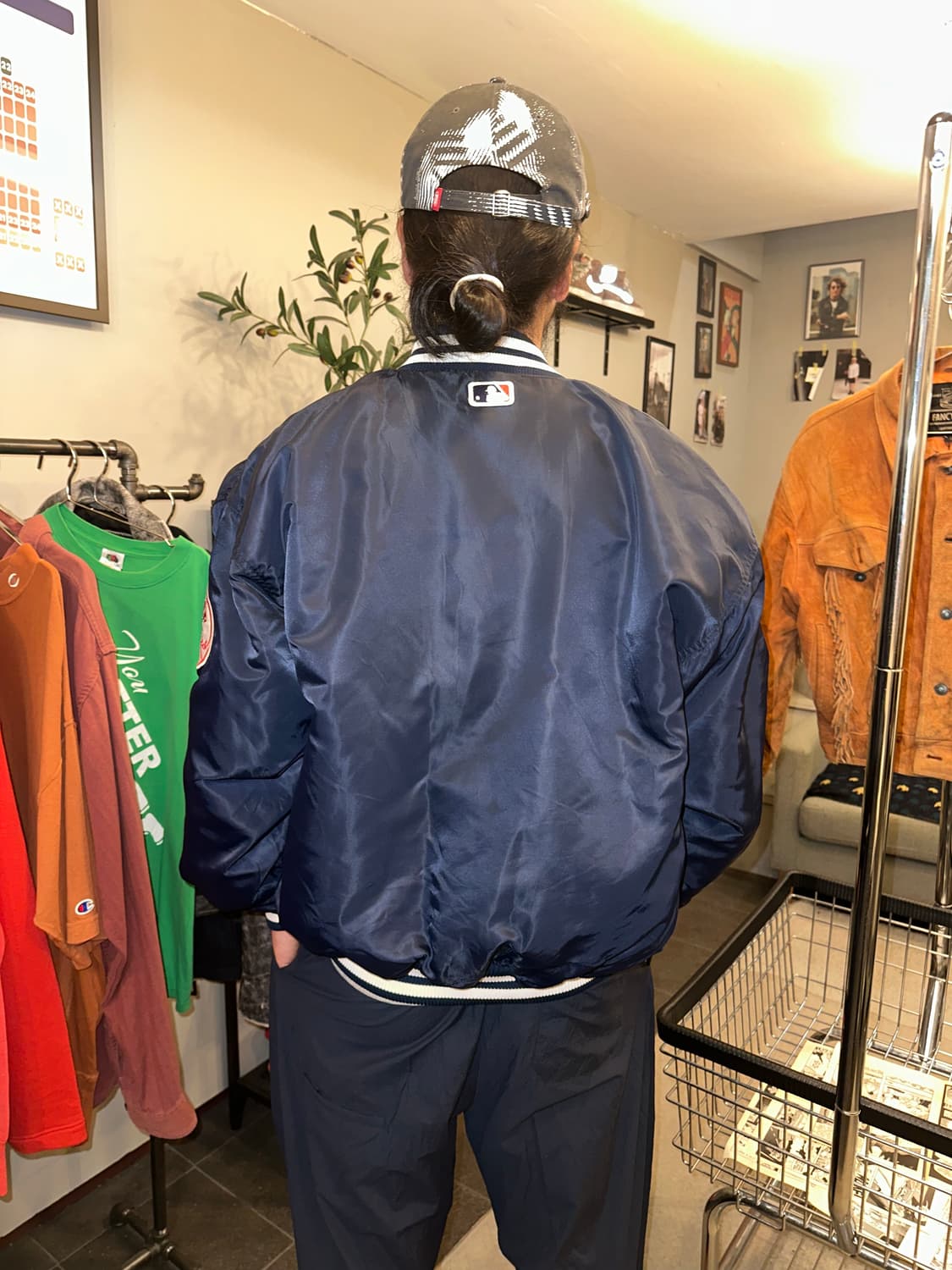 90’s Starter New york Yankees boomber JK 상품이미지7
