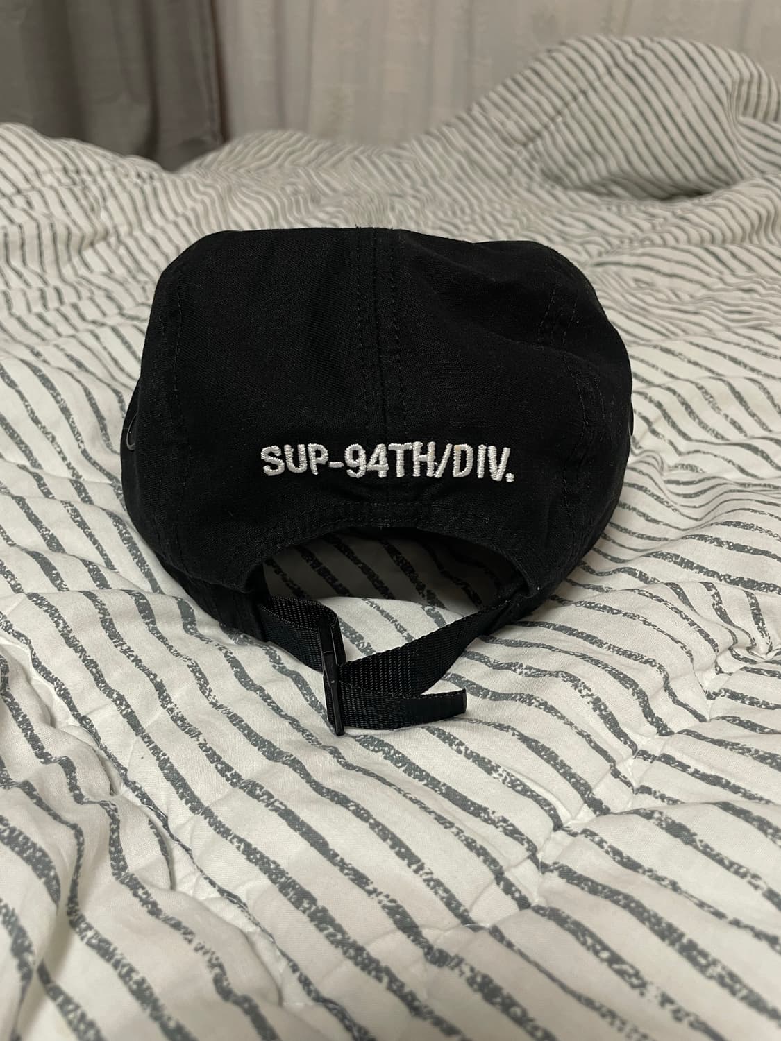 슈프림 캠프캡 24ss 블랙 상품이미지4