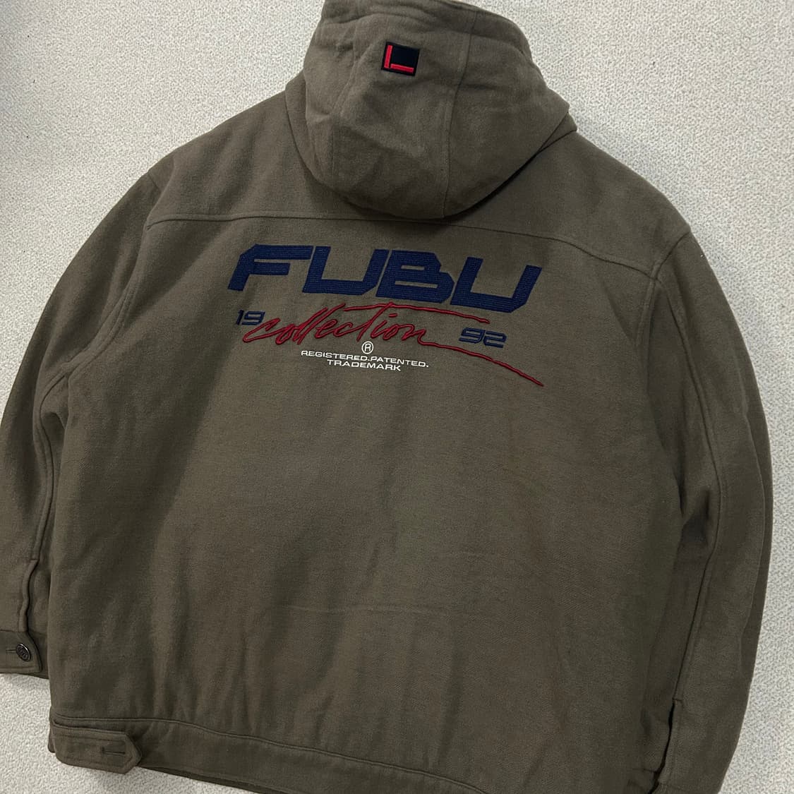 (L) 90s 올드 FUBU 푸부 후드 자켓  상품이미지2