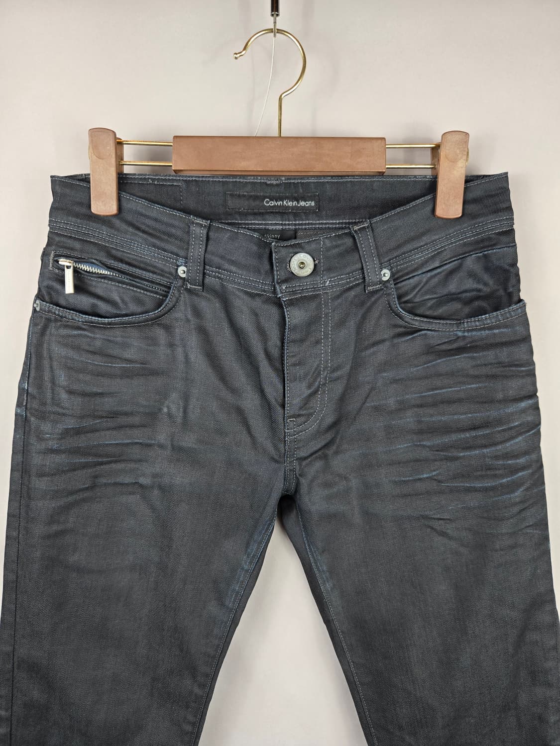 [무료배송]CK 켈빈클라인 29x34 남성 스판 스키니 데님 팬츠 청바지 상품이미지2