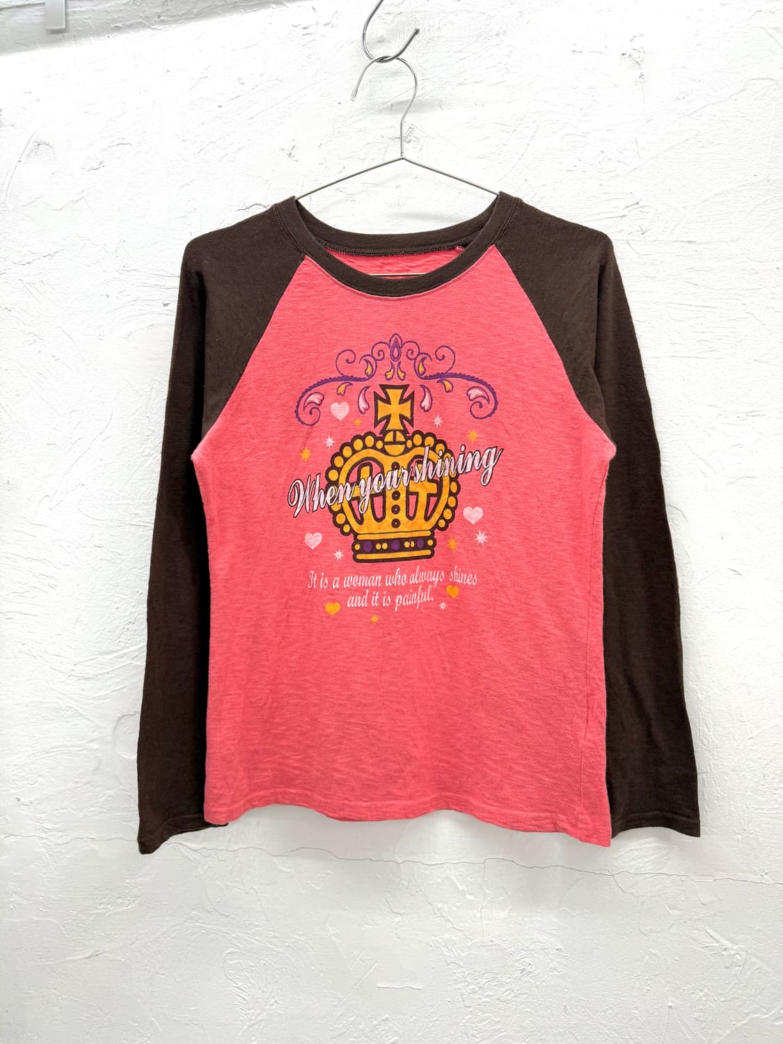 JPN 레트로 래글런 롱슬리브 상품이미지1