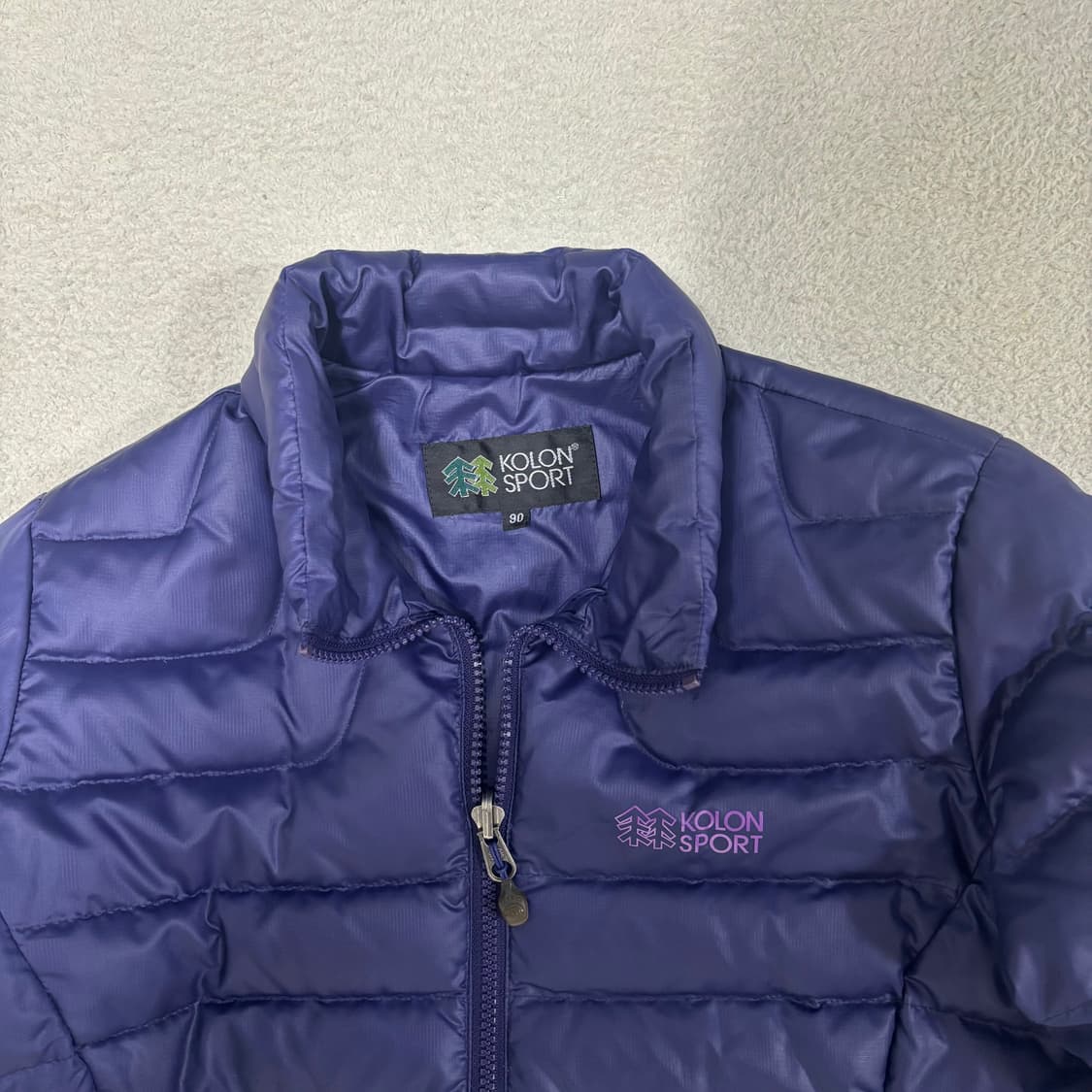 90 코오롱스포츠 구스 경량 패딩 1210-2 상품이미지3