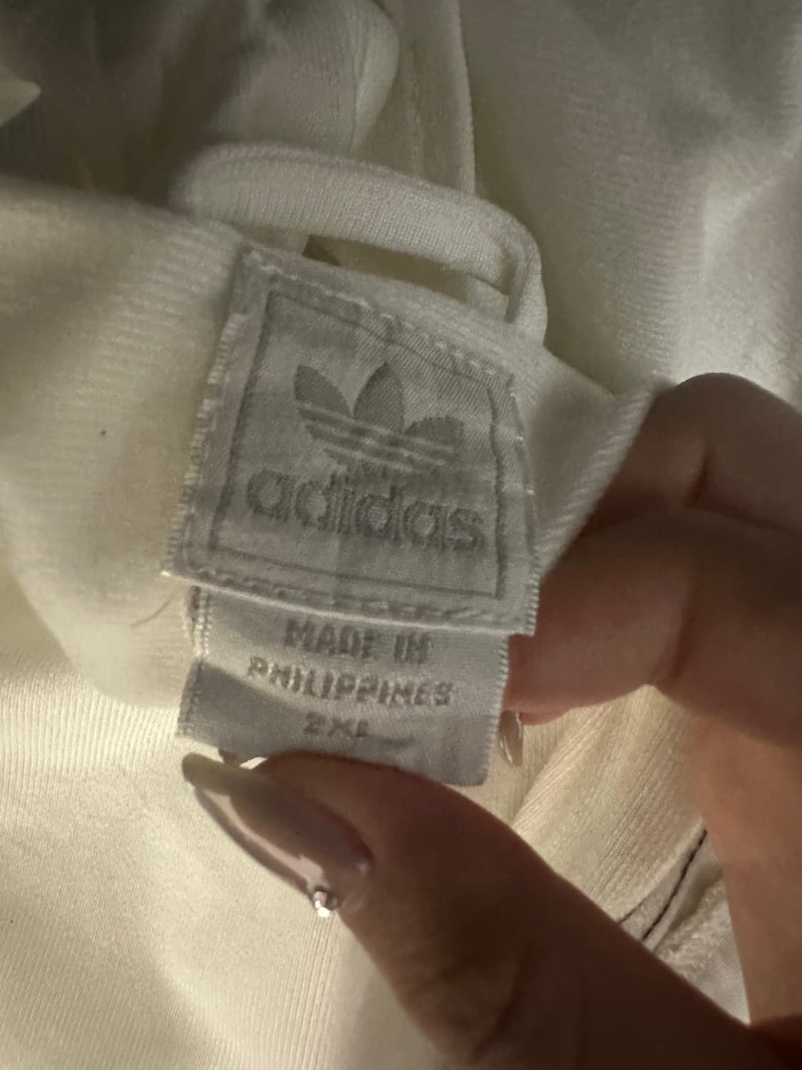 아디다스 오리지널스 빈티지 구파이어버드 흰색 트랙탑 2XL 상품이미지2