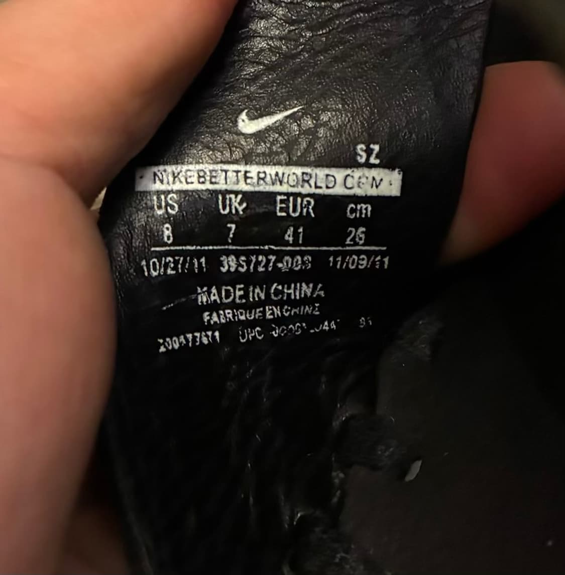 (260~270)나이키 ACG 사이더윈더2 우븐 쪼리 슬리퍼 블랙 상품이미지9
