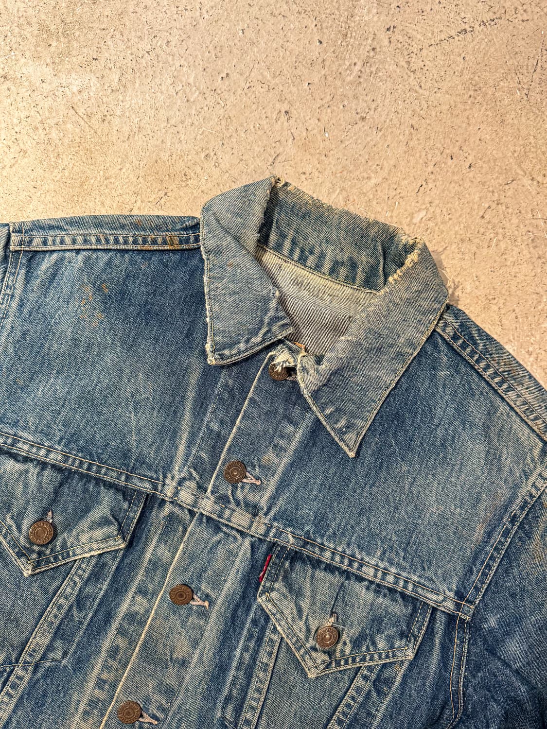 LEVI’s 1960’s– 557 Big E Denim Trucker  상품이미지2