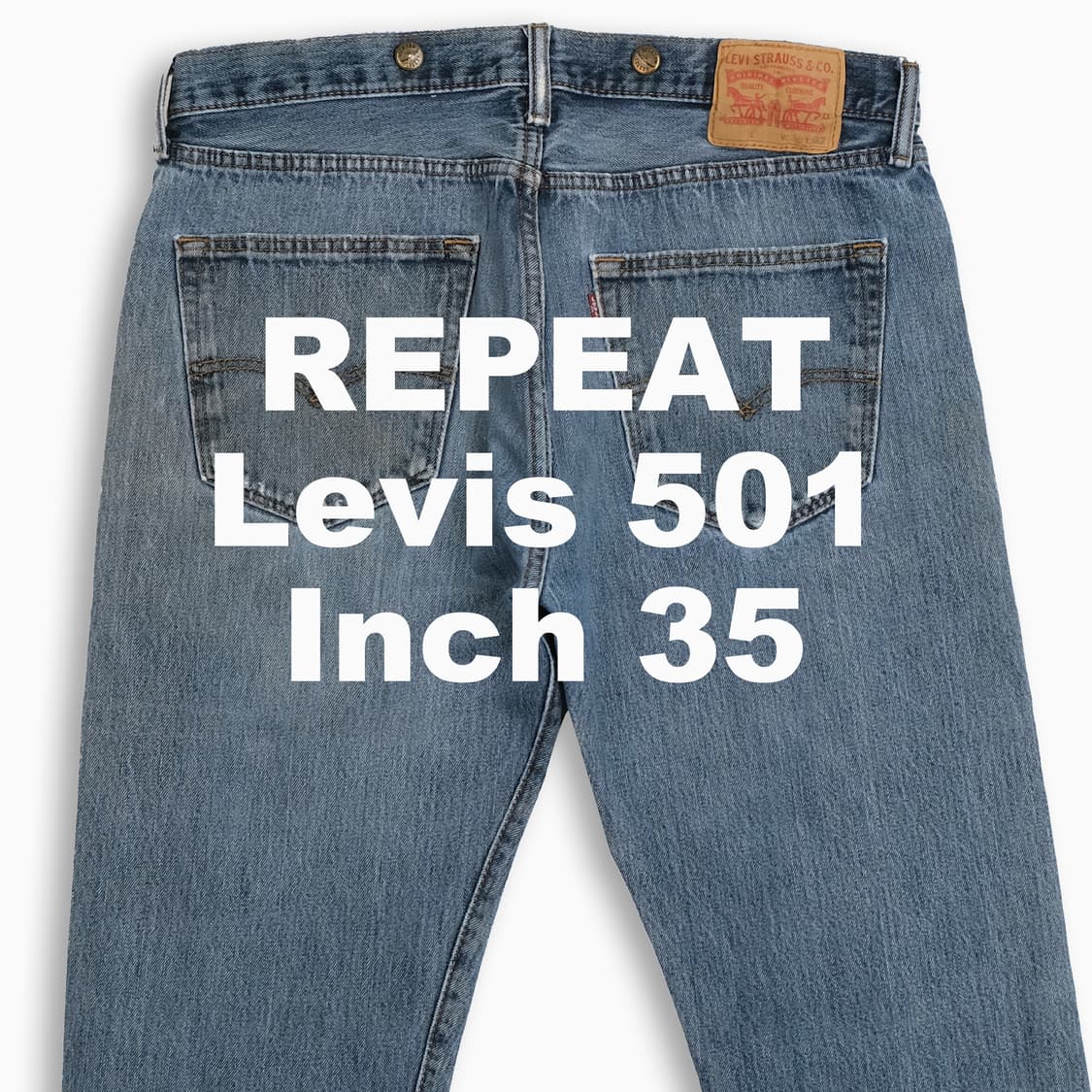 빈티지 리바이스 501 중청 35 인치 LV50136541 상품이미지1