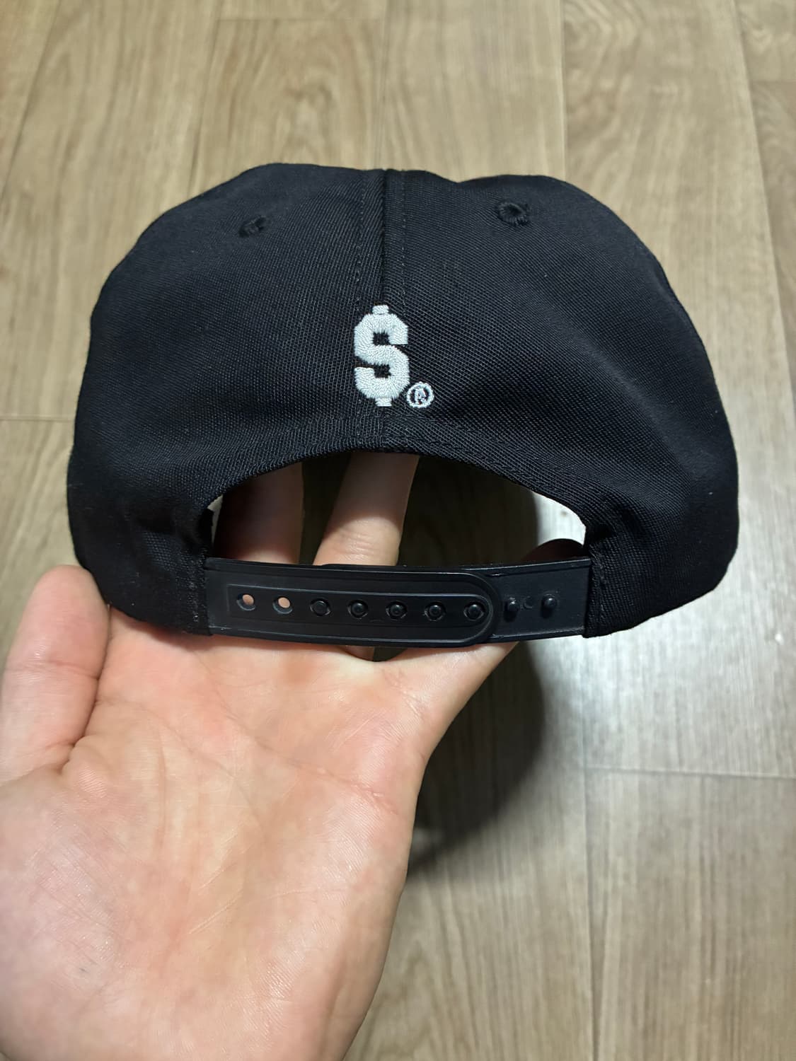 슈프림 더블 S 5 패널 캡 블랙 상품이미지2