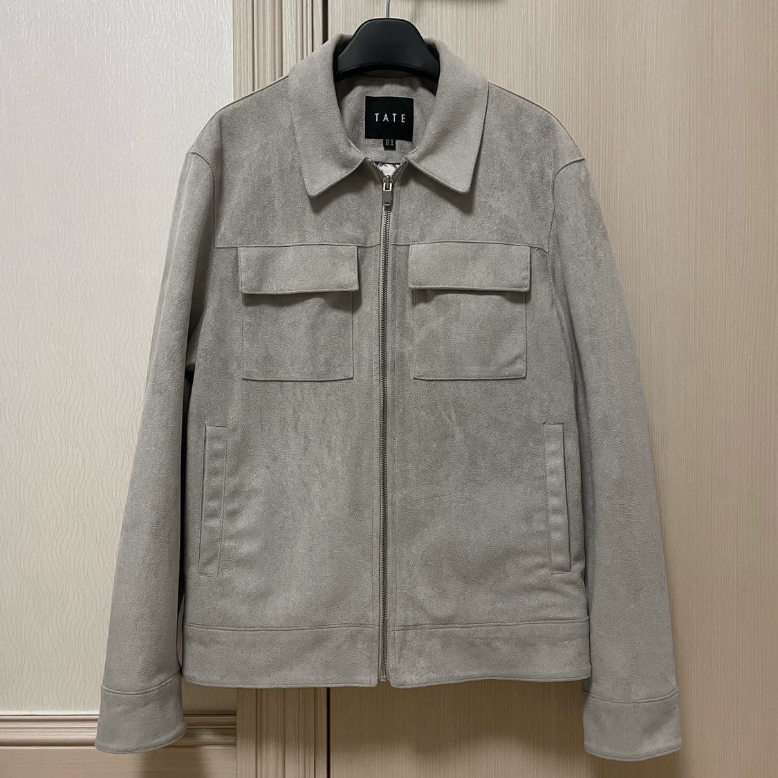[거의 새상품] TATE 테이트 스웨이드 트러거 자켓 / 그레이M(95) 상품이미지2