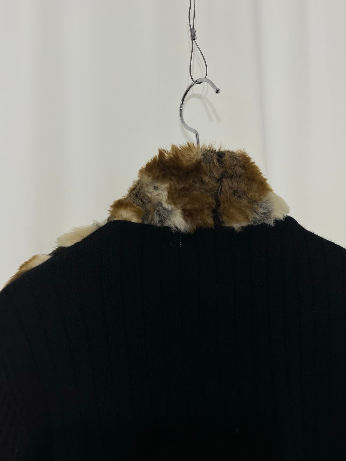 KRIZIA faux fur trim cardigan  상품이미지6