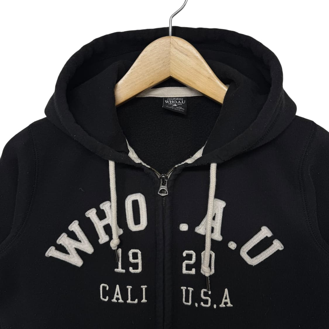 후아유 아치로고 후드집업 상품이미지2