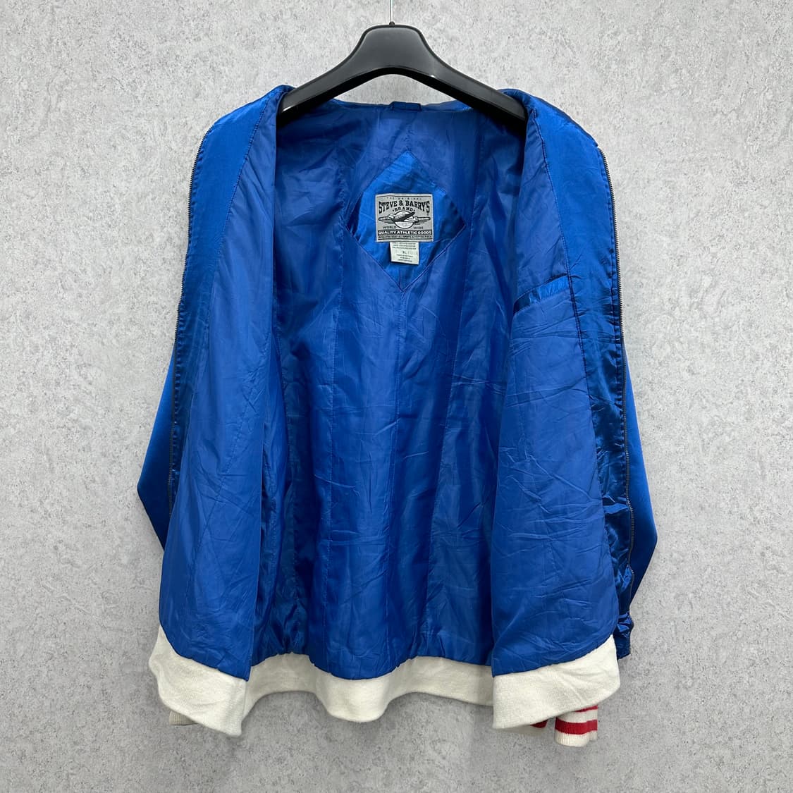 105 Steve & Barrys HARLEM 남자 올드스쿨 사틴자켓 상품이미지3