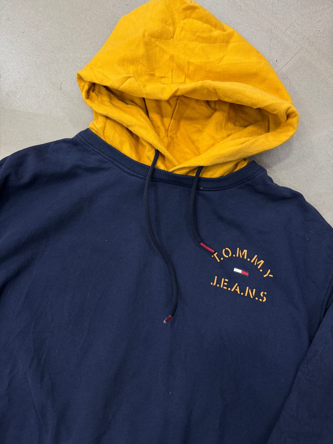 타미 진스 레이어드 후드 L 상품이미지2