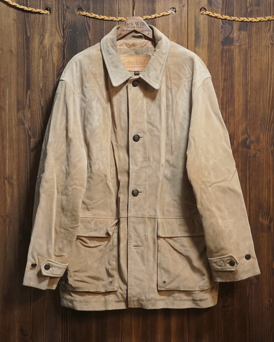 팀버랜드 웨더기어 카우하이드 스웨이드 자켓 상품이미지1