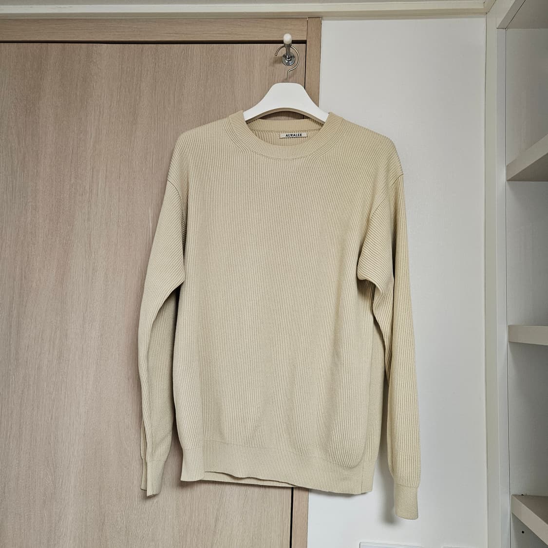 오라리 AURALEE / 코튼 립 니트 / 4 상품이미지1