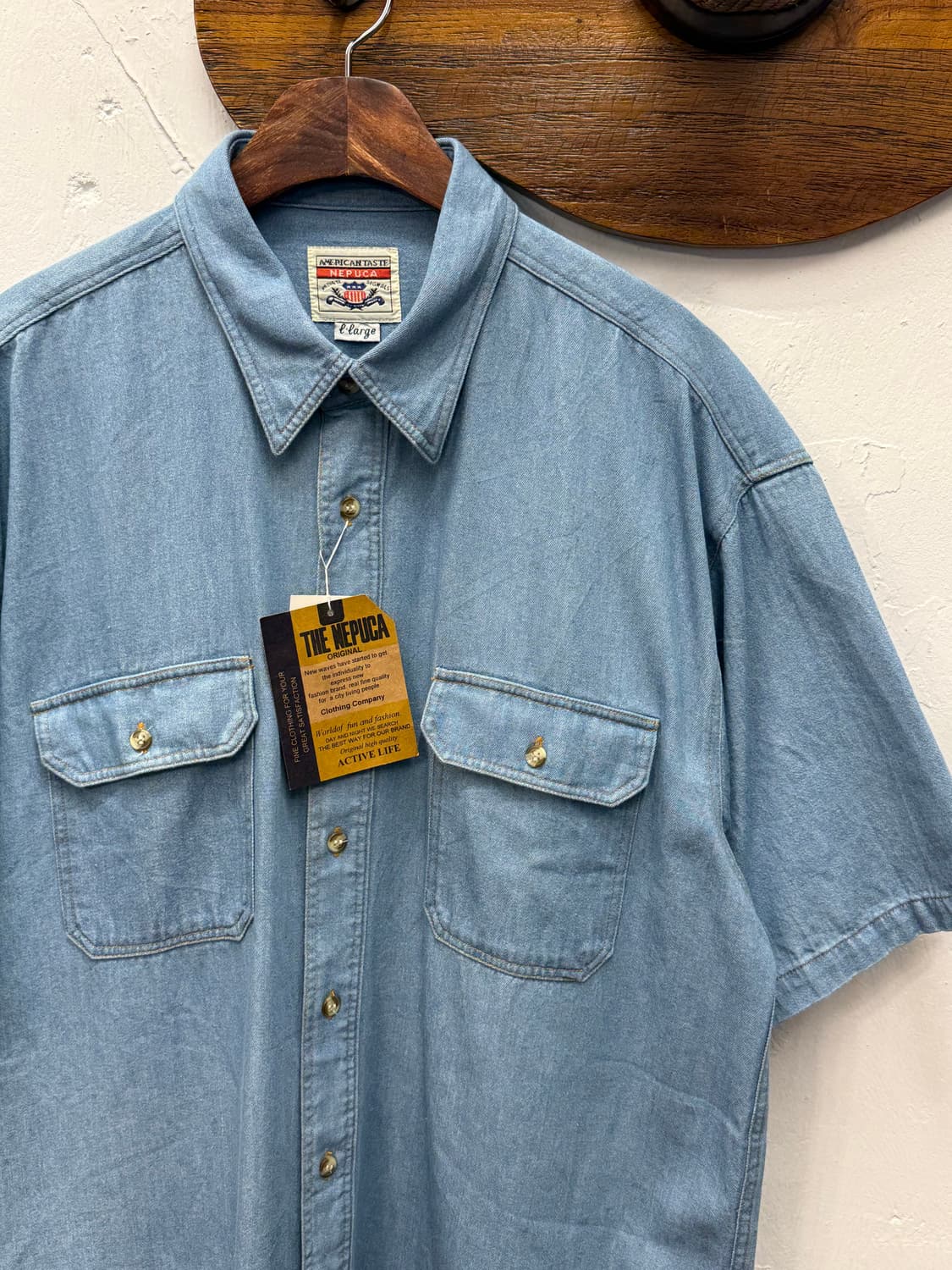 NEPUCA Short Sleeve Work Shirt 상품이미지2