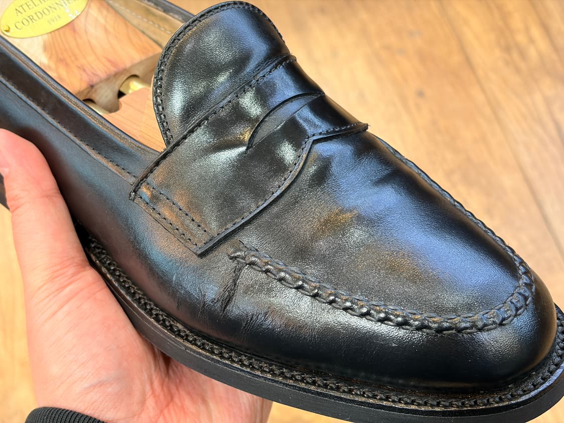 [8d] 알든 981 카프 로퍼 블랙 상품이미지4