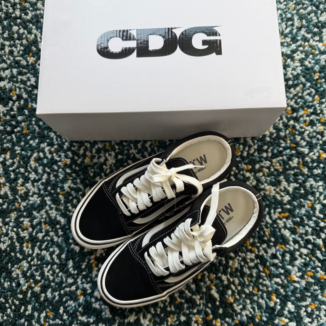 CDG x 반스 올드 스쿨 스니커즈 상품이미지7