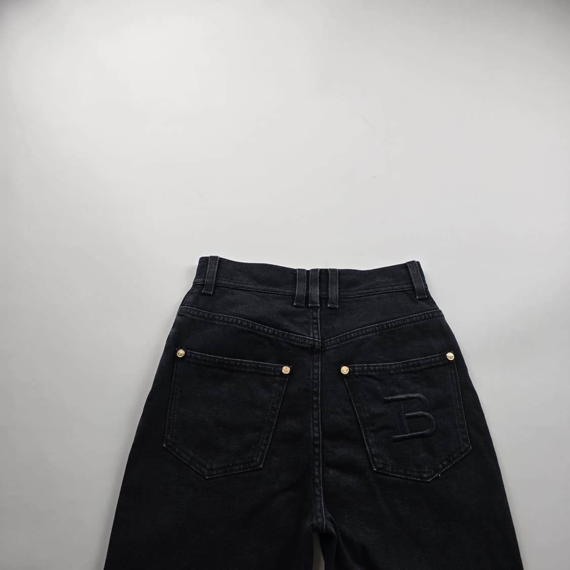 발망 이태리 흑청 스판 사이즈24 R3335 상품이미지5