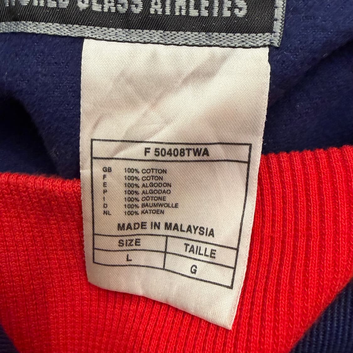 90s 나이키 94-96 아스날 캔버스 코튼 드릴 탑 자켓 L 상품이미지8