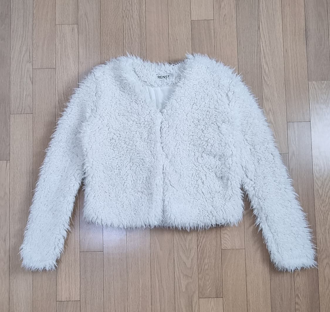 렌세 페이크 쉐어링 퍼 가디건 Free _ 여성 상품이미지2