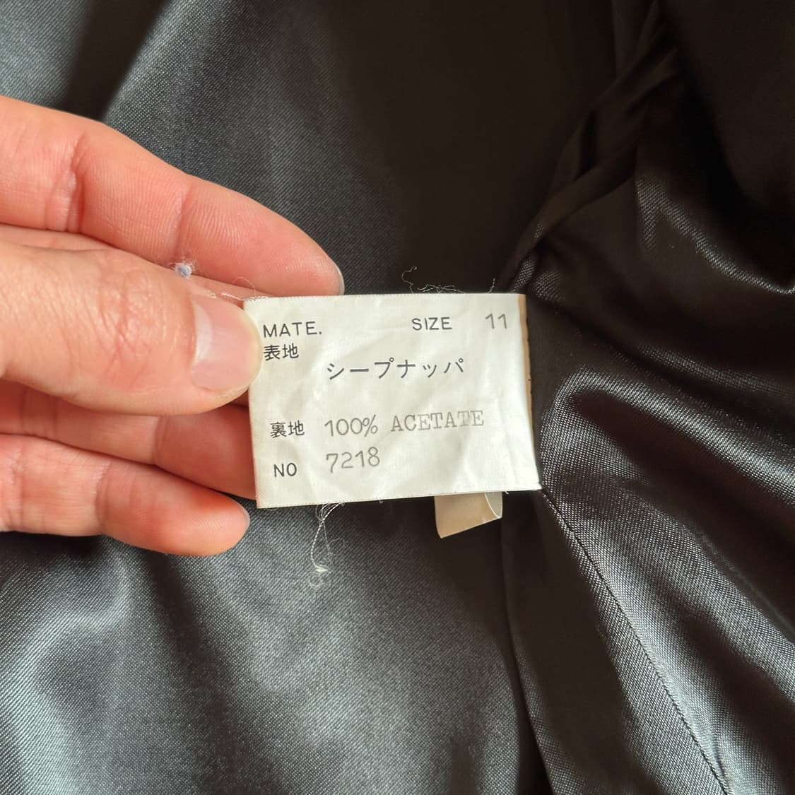 La-nap sheep nappa leather jacket 상품이미지9