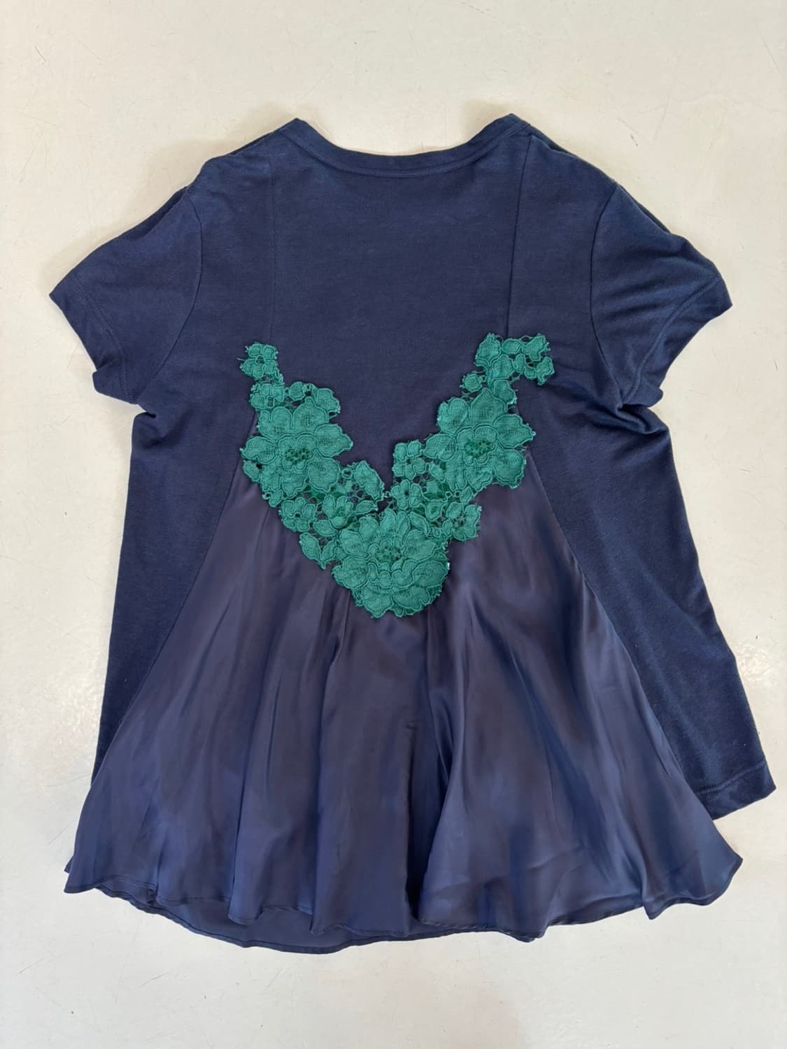 Sacai Linen Layered T 상품이미지5